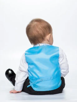 Baby Boys Blue & Black Page Boy Suit 7 Baby Boys Blue & Black Page Boy Suit -Stylish Children's Clothing Store 3 48 11 04906.1619021382