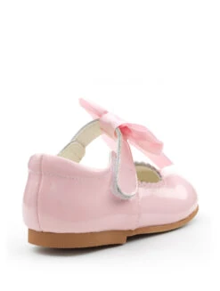 Girls Pink Flower Girl Shoes 8 Girls Pink Flower Girl Shoes -Stylish Children's Clothing Store 3 95 89 98676.1619021419