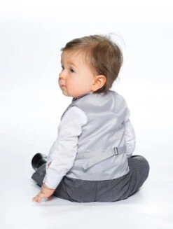 Baby Boys Silver & Grey Page Boy Suit 9 Baby Boys Silver & Grey Page Boy Suit -Stylish Children's Clothing Store 4 48 6 48248.1619021383