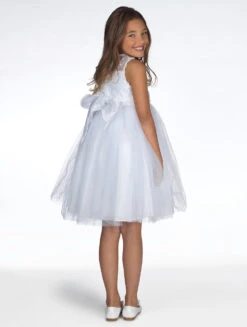 Girls White Flower Girl Dress 9 Girls White Flower Girl Dress -Stylish Children's Clothing Store 4 89 26 16947.1619021431