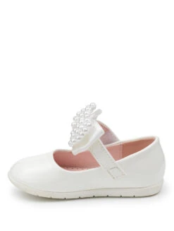 Baby Girls Ivory Flower Girl Shoes 9 Baby Girls Ivory Flower Girl Shoes -Stylish Children's Clothing Store 4 89 64 67761.1619021441