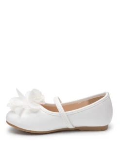 Baby Girls White Flower Shoes -Stylish Children's Clothing Store 4 91 50702.1619021455