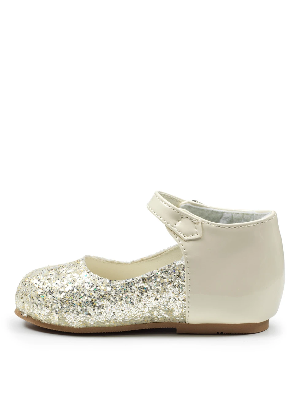 Girls Ivory Party Shoes 6 Girls Ivory Party Shoes - Image 4