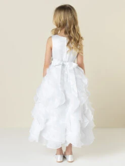 Girls White Communion Dress 8 Girls White Communion Dress -Stylish Children's Clothing Store 4 95 27 03306.1619021481