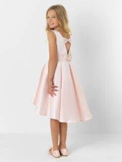 Girls Blush Pink Junior Bridesmaid Dress 11 Girls Blush Pink Junior Bridesmaid Dress -Stylish Children's Clothing Store 4 96 47 54951.1619021490