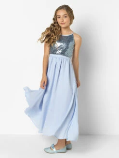 Paisley Of London Girls Ice Blue Dress 12 Paisley Of London Girls Ice Blue Dress -Stylish Children's Clothing Store 4 98 25 12016.1619021502