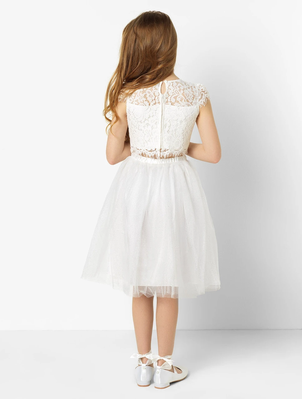 Paisley Of London Girls White Top & Tutu Skirt Set 7 Paisley Of London Girls White Top & Tutu Skirt Set - Image 5