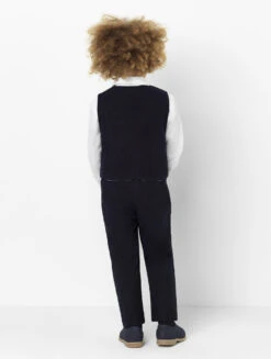 Patachou Baby Boys Navy Waistcoat Suit -Stylish Children's Clothing Store 4 98 8 89325.1619021498