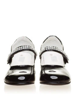 Girls Black Diamant‚Äö√†√∂¬¨¬© Kitten Heel Shoes -Stylish Children's Clothing Store 4 9 35 32484.1622047627