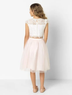 Paisley Of London Girls White Top & Blush Tutu Skirt Set -Stylish Children's Clothing Store 5 57 26 90480.1619021504