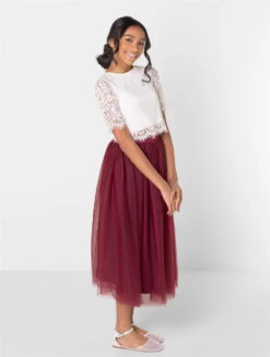 Girls White Top & Wine Maxi Skirt Set 10 Girls White Top & Wine Maxi Skirt Set -Stylish Children's Clothing Store 5df4e82c 30ef 4450 a2b3 23024cc1534a 14042.1688936221