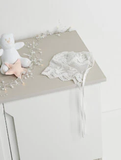 Baby Girls Ivory Christening Gown & Bonnet -Stylish Children's Clothing Store 6 17 44 33783.1619021454