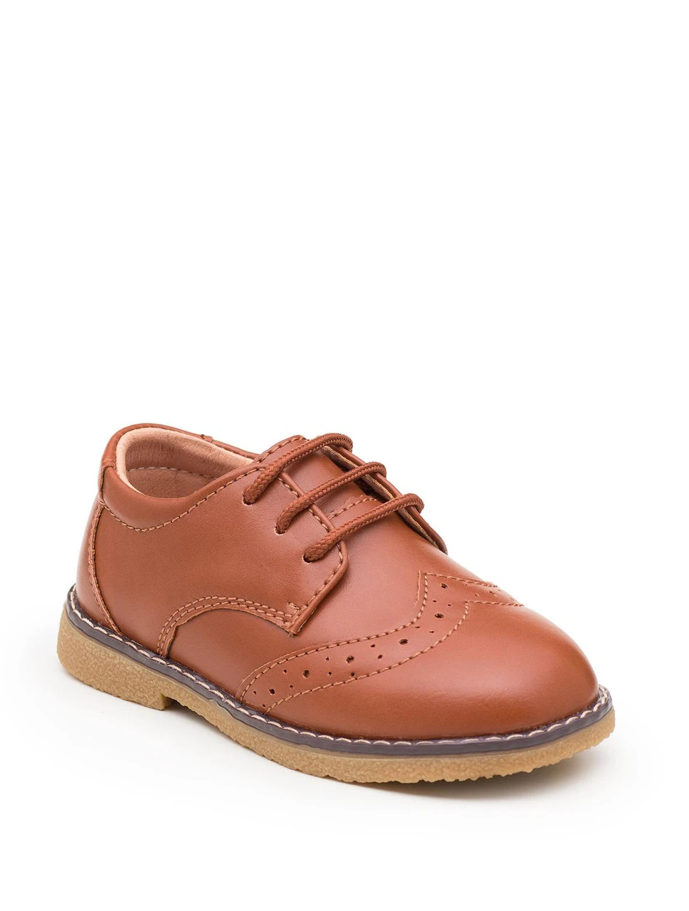 Boys Infant Brogues - Tan 3 Boys Infant Brogues - Tan