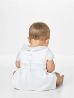 Roco White Christening Romper - Rome -Stylish Children's Clothing Store 9c806847 9a3c 47af 834b 9f4f2d98b330 66086.1666954241