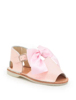 Baby Girls Pink Patent Flower Girl Shoes