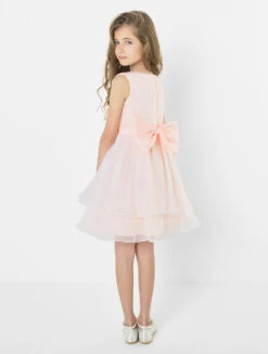 Girls Peach Pink Dress Designed By Roco 9 Girls Peach Pink Dress Designed By Roco -Stylish Children's Clothing Store Unknown 2 52152.1630076786