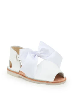Baby Girls White Christening Shoes