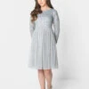 Maya Teen Girls Silver Grey Party Dress -Stylish Children's Clothing Store Unknown 71480.1635429608