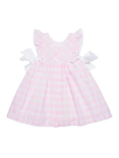 Patachou Girls Pink Checked Dress - Elodie -Stylish Children's Clothing Store a20158ea 44a2 481a 9701 efce9eb9d729 53222.1655814769