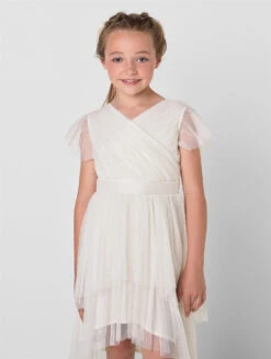 Sustainable Ivory Flower Girls Dress - Annabel 8 Sustainable Ivory Flower Girls Dress - Annabel -Stylish Children's Clothing Store annabel iv 03 99964.1657299672