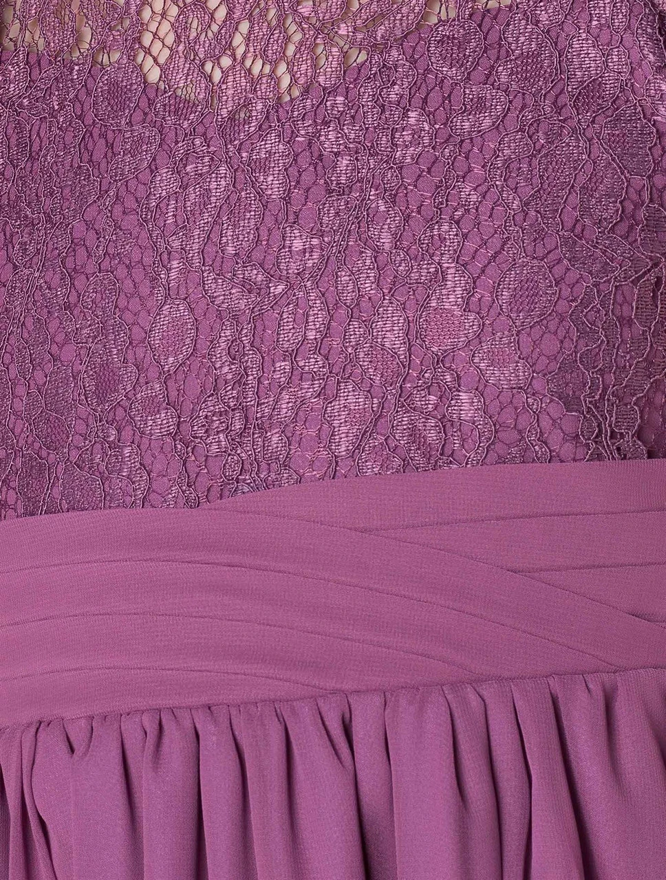 Girls Dusty Lavender Dress - Victoria 6 Girls Dusty Lavender Dress - Victoria - Image 4