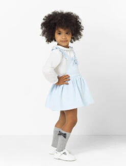Patachou Baby Girls Blue & Ivory Outfit -Stylish Children's Clothing Store babies 0388 edited 69810.1619021497