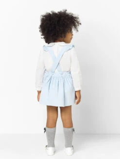 Patachou Baby Girls Blue & Ivory Outfit -Stylish Children's Clothing Store babies 0390 edited 50616.1619021496