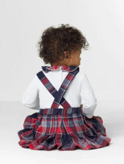 Patachou Baby Girls Tartan Outfit -Stylish Children's Clothing Store babies 0441 edited 54237.1619021497