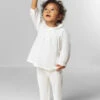 Patachou Girls Ivory Babygrow -Stylish Children's Clothing Store babies 0460 edited 65309.1619021494