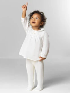 Patachou Girls Ivory Babygrow
