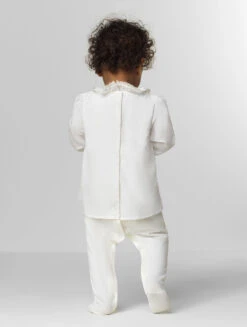 Patachou Girls Ivory Babygrow -Stylish Children's Clothing Store babies 0461 edited 56427.1619021496