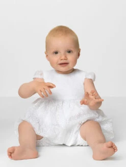 Busy B Girls White Christening Romper 9 Busy B Girls White Christening Romper -Stylish Children's Clothing Store busyb ivana white 4 38358.1619021534