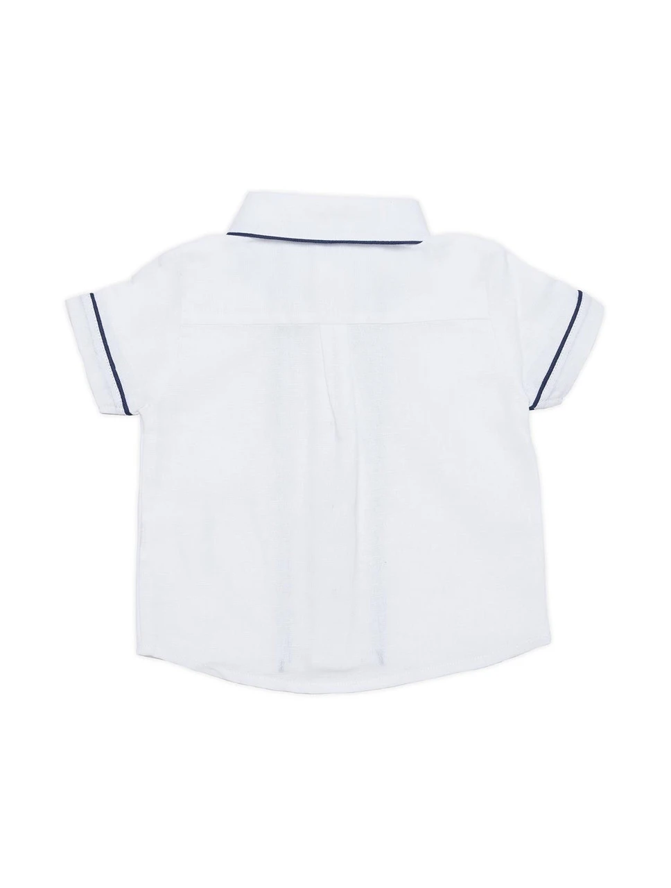 Patachou White & Navy Boys Christening Outfit - Frederic 5 Patachou White & Navy Boys Christening Outfit - Frederic - Image 3