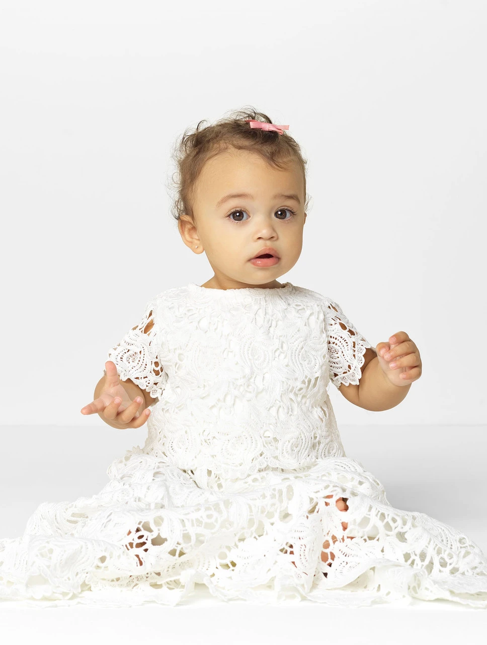 Paisley Of London Girls White Christening Gown 3 Paisley Of London Girls White Christening Gown