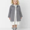 Abella Girls Grey Coat 2 Abella Girls Grey Coat -Stylish Children's Clothing Store chay bow alba 0133 75452.1619021504