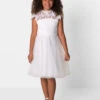 Chi Chi London Girls White Dress -Stylish Children's Clothing Store chichi alette white 1 52845.1638533233