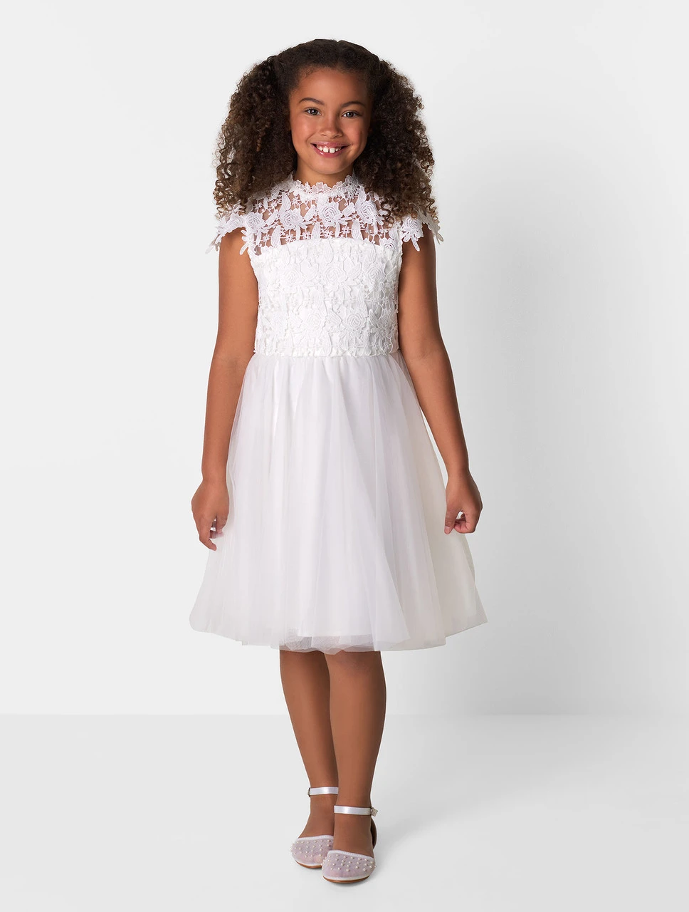 Chi Chi London Girls White Dress 3 Chi Chi London Girls White Dress