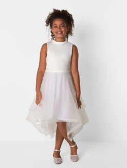 Chi Chi London Girls White Communion Dress