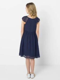 Chi Chi London Girls Navy Dress -Stylish Children's Clothing Store chichi tamatha navy 4 00166.1619021558