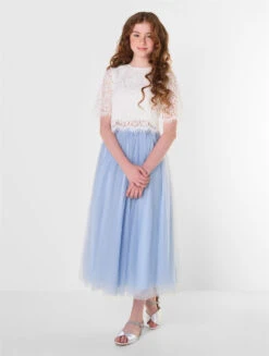 Girls White Eyelash Lace Top - Amelie -Stylish Children's Clothing Store e117056a 4706 4609 8c81 df73b783ec83 44299.1668446949