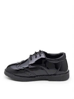 Boys Infant Brogues - Patent Black -Stylish Children's Clothing Store e4337a68 258e 47f8 b6a0 0959614037bb 98454.1678884501