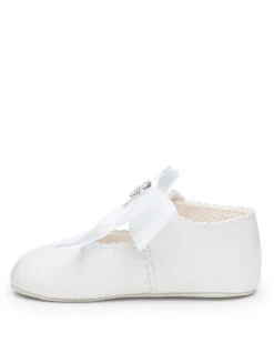 Baby Girls White Pre Walker Shoes 9 Baby Girls White Pre Walker Shoes -Stylish Children's Clothing Store earlydays b060 white 4 57269.1619021534