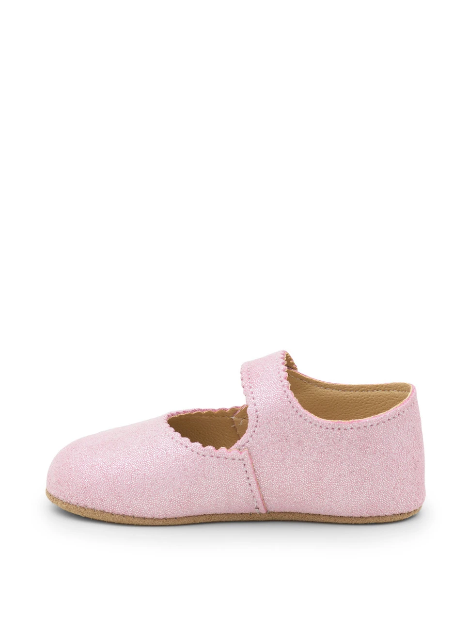 Baby Girls Pink Glitter Shoe 6 Baby Girls Pink Glitter Shoe - Image 4