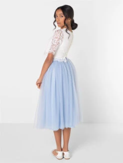 Girls White Top & Dusky Blue Maxi Skirt Set 9 Girls White Top & Dusky Blue Maxi Skirt Set -Stylish Children's Clothing Store f89a5b0d 1318 4f7d a5c0 32d590e1827b 36894.1688936220