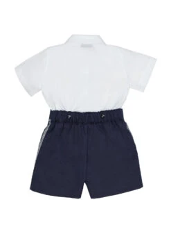 Ponto Por Ponto White & Navy Baby Boys Outfit 11 Ponto Por Ponto White & Navy Baby Boys Outfit -Stylish Children's Clothing Store flat 0006 edited 31958.1619021488