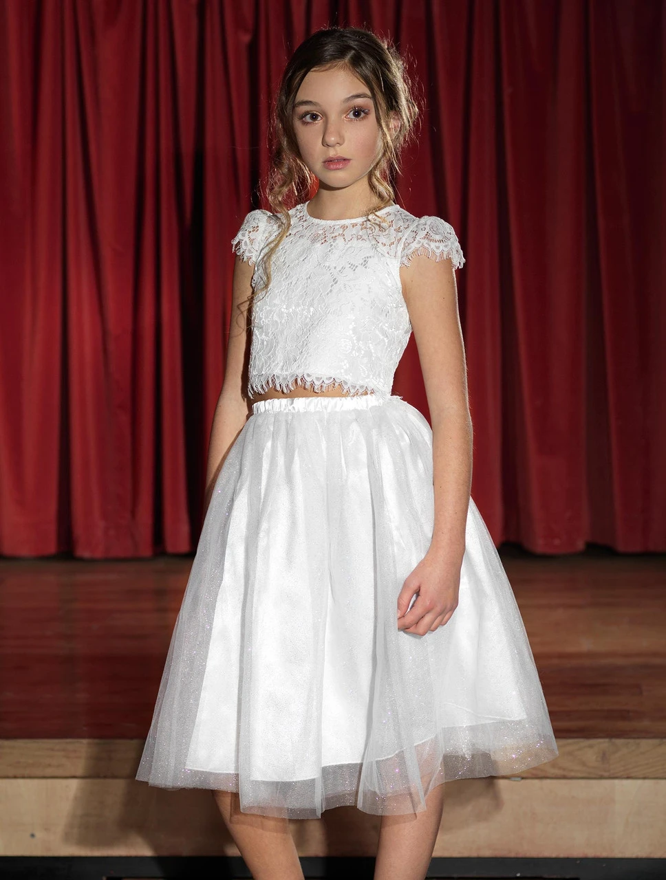 Paisley Of London Girls White Top & Tutu Skirt Set 4 Paisley Of London Girls White Top & Tutu Skirt Set - Image 2