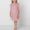 Junior Bridesmaids Pink Sustainable Dress - India -Stylish Children's Clothing Store india fp 01 61396.1657299907