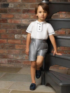 Ponto Por Ponto Ivory & Grey Shortie -Stylish Children's Clothing Store job 0328 edited 53552.1619021485