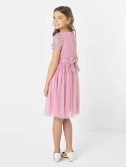 Mini Maya Girls Cherry Pink Dress -Stylish Children's Clothing Store maya hazel cherry 4 01785.1619021558