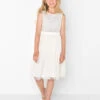 Mini Maya Girls Ivory Dress